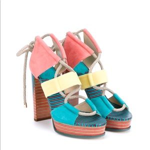 Jimmy Choo Halley Color-block Sandal
